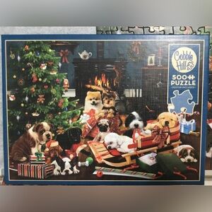 Cobble Hill Festive Pet Jigsaw Puzzle - 500 Pieces
